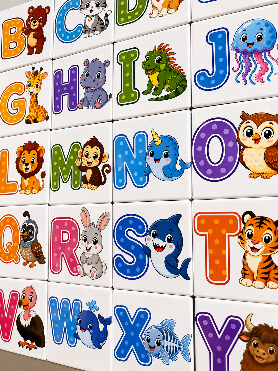 ABC Animal Learning Magnets
