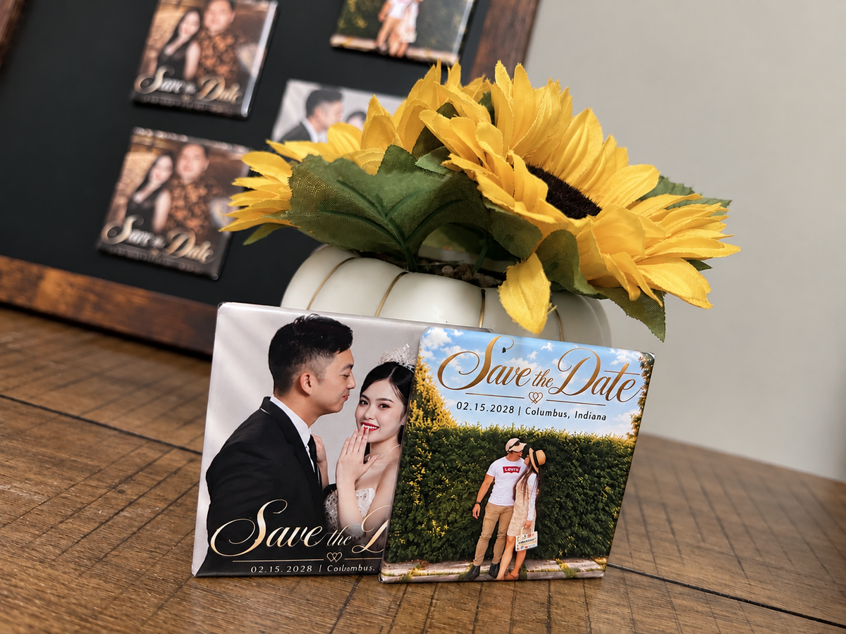Custom Save the Date Magnets