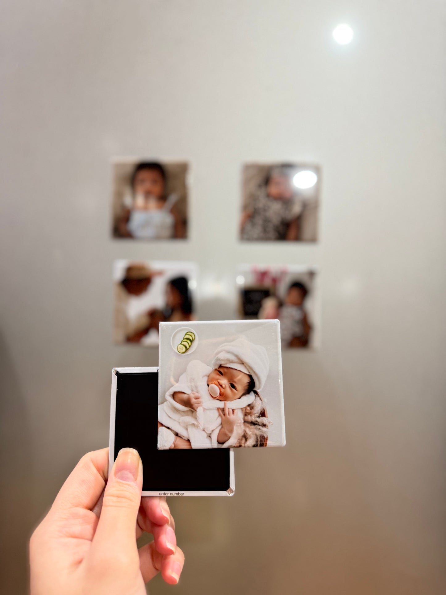 Custom 2.5 Square Photo Magnet
